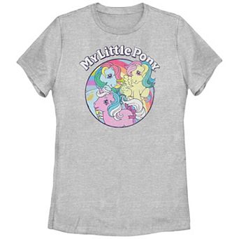 Juniors' My Little Pony Sunlight SkyDancer Milky Way Rainbow Circle Graphic Tee
