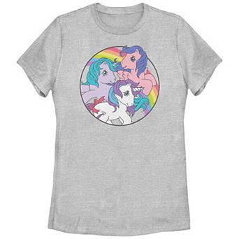 Juniors' My Little Pony Firefly Moonbow Glory Rainbow Circle Graphic Tee