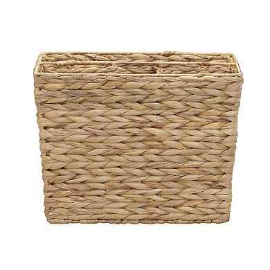Household Essentials Side by Side Magazine Rack