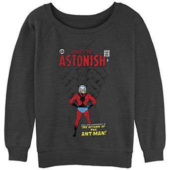 Juniors' Marvel Comics Ant-Man Tales To Astonish Retro Cover Slouchy Graphic Sweatshirt
