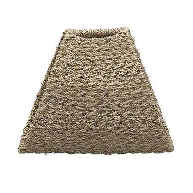 Household Essentials Oval Seagrass Magazine Rack