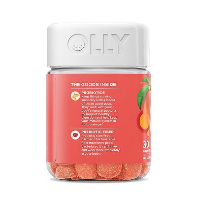 Olly Probiotic + Prebiotic Gummy Supplement