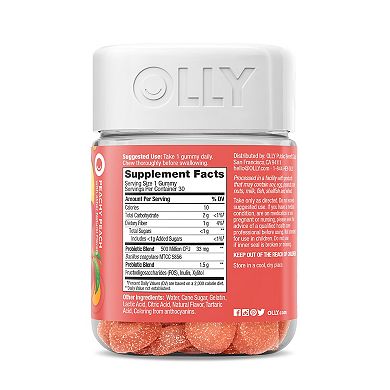 Olly Probiotic + Prebiotic Gummy Supplement