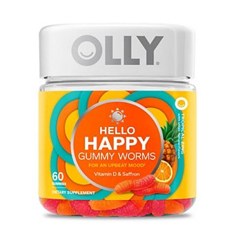 Olly Hello Happy Gummy Worms