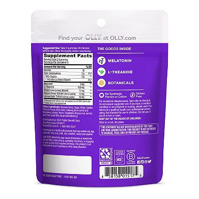 Olly Sleep Blackberry Zen Gummy Supplement
