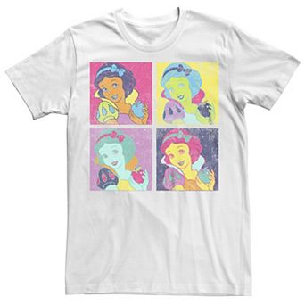 Disney's Snow White and the Seven Dwarfs Juniors' Pop Art Boyfriend Graphic Tee