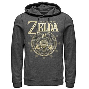 Men's The Legend Of Zelda Circle Emblem Logo Hoodie