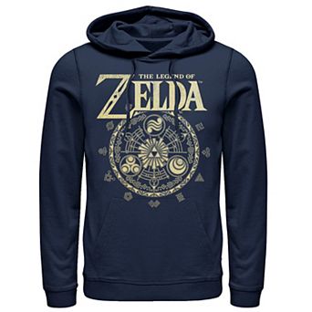 Men's The Legend Of Zelda Circle Emblem Logo Hoodie