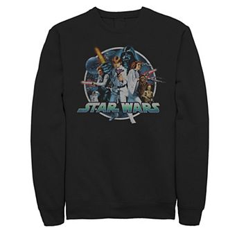 Men's Star Wars Group Wars Fleece Graphic Sweatshirt