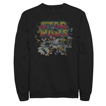 Men's Star Wars Comic Fleece Graphic Sweatshirt