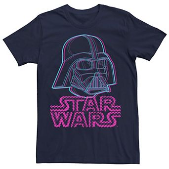 Men's Star Wars: A New Hope Darth Vader Digital Mask Graphic Tee