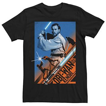 Men's Star Wars Obi-Wan Kenobi Lightsaber Box Graphic Tee