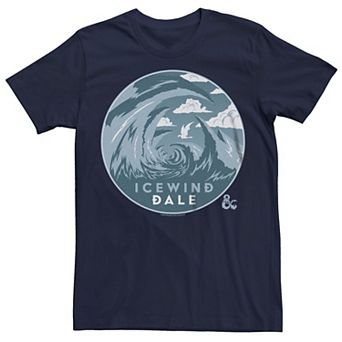 Men's Dungeons & Dragons Icewind Dale Landscape Circle Graphic Tee