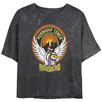 Disney's The Rescuers Juniors' Mugwump Tower Albatross Airlines Graphic Tee
