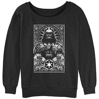 Juniors' Star Wars A New Hope Darth Vader Dark Side Slouchy Terry