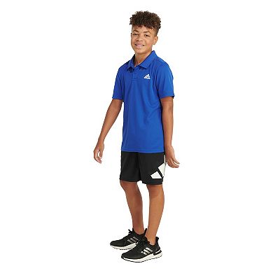 Boys 8-20 adidas 3S Poly Mesh Polo