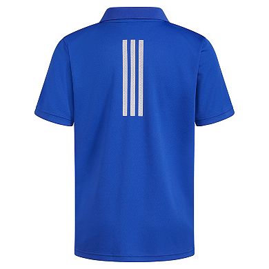 Boys 8-20 adidas 3S Poly Mesh Polo