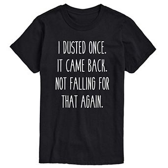 Big & Tall Dusted Once Graphic Tee