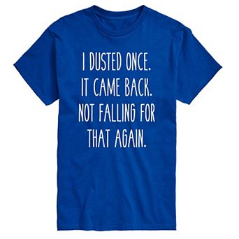 Big & Tall Dusted Once Graphic Tee