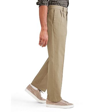 Men's Dockers Signature Iron Free Stain Defender Classic-Fit Khaki Pleated Pants