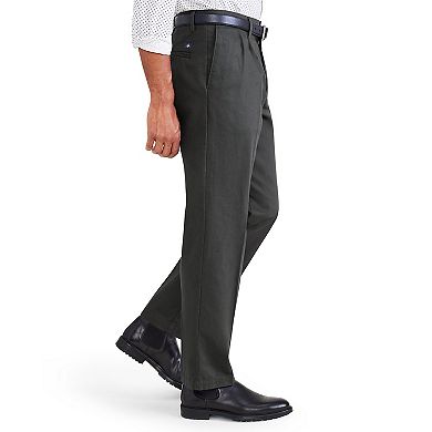 Men's Dockers Signature Iron Free Stain Defender Classic-Fit Khaki Pleated Pants