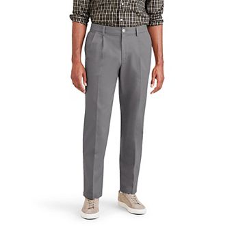 Men's Dockers Signature Iron Free Stain Defender Classic-Fit Khaki Pleated Pants