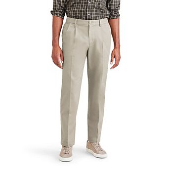 Men's Dockers Signature Iron Free Stain Defender Classic-Fit Khaki Pleated Pants