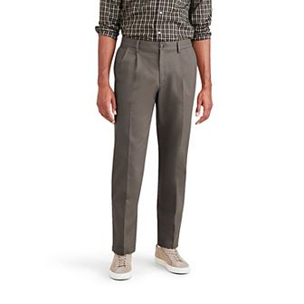 Men's Dockers Signature Iron Free Stain Defender Classic-Fit Khaki Pleated Pants