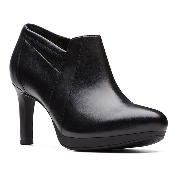 Womens black leather discount shooties