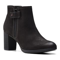 Black 2025 clark booties