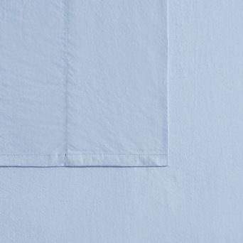 The Farmhouse Washed Blue Solid Sheet Set