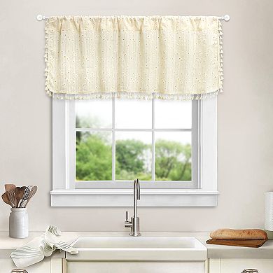 ZHH 55 x 24 Inch 1 Panel Yellow Daisy Valances for Bathroom, Kitchen ...