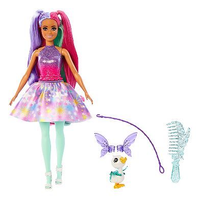 Barbie® A Touch Of Magic Fairytale Outfit & Pet, Glyph Barbie Doll