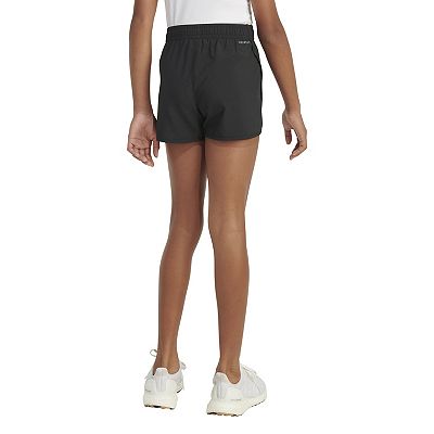 Adidas Girls 7 16 Retro Woven Shorts Pink X Large