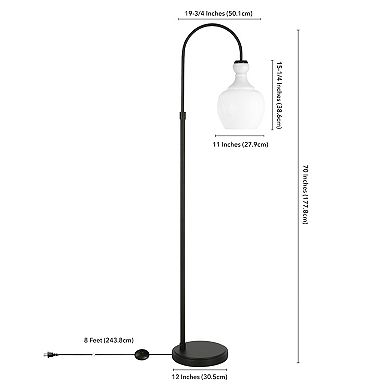 Finley & Sloane Verona Arc Floor Lamp