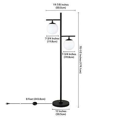 Finley & Sloane Pyrus 2-Light Floor Lamp