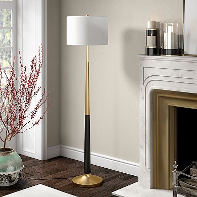 Finley & Sloane Lyon Two-Tone Floor Lamp