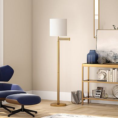 Finley & Sloane Moby Swing Arm Floor Lamp