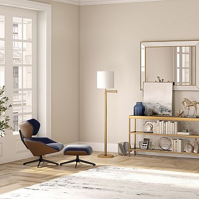 Finley & Sloane Moby Swing Arm Floor Lamp