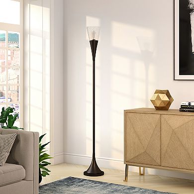 Finley & Sloane Moura Torchiere Floor Lamp
