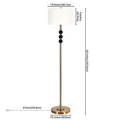Finley & Sloane Bernard Two-Tone Floor lamp