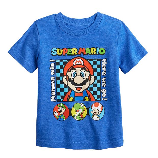 super mario shirt toddler