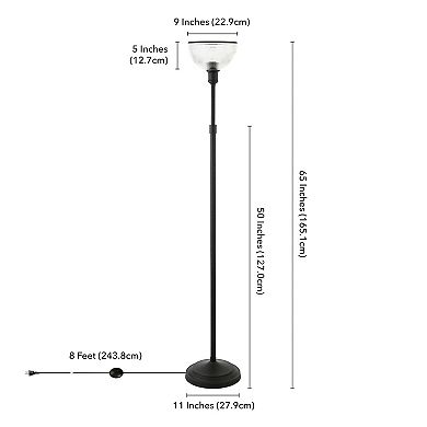 Finley & Sloane Francis Torchiere Floor Lamp