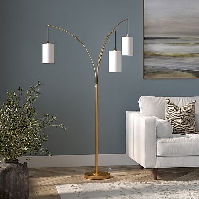 Finley & Sloane Aspen 3-Light Torchiere Floor Lamp