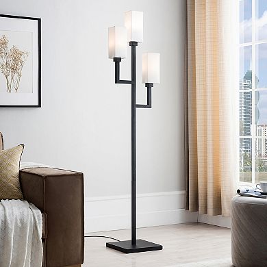 Finley & Sloane Basso 3-Light Torchiere Floor Lamp