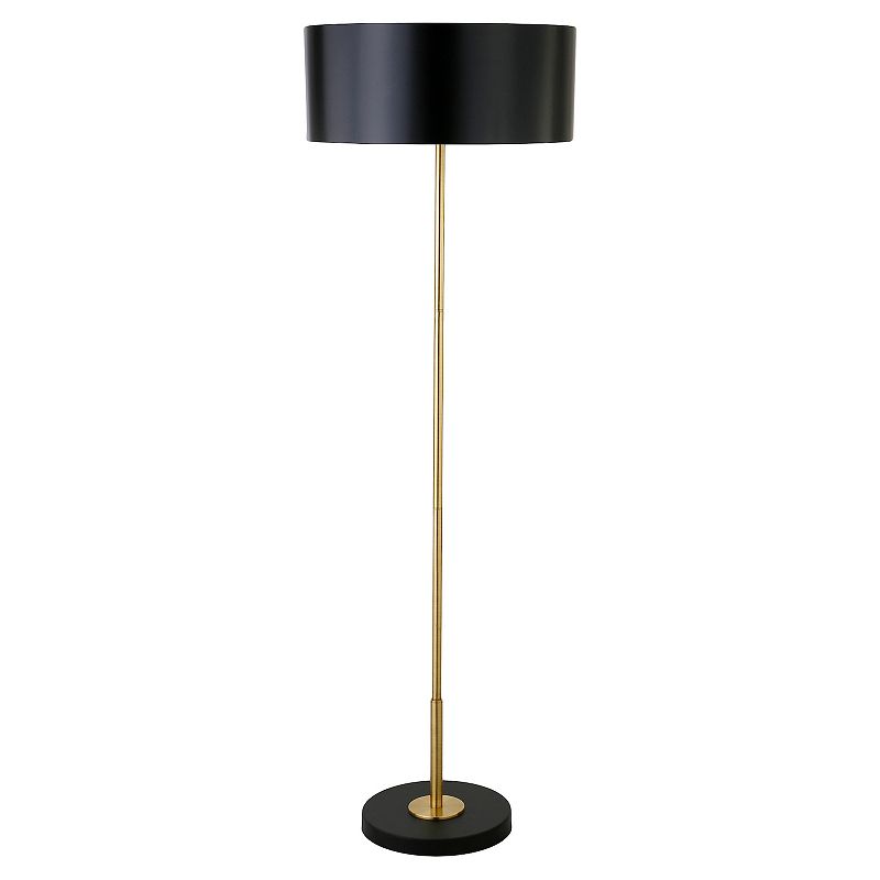 Camden&Wells - Hoffman Floor Lamp - Brass/Blackened Bronze