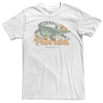 Big & Tall Florida Gainesville Croc Logo Graphic Tee