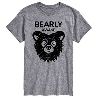 Big & Tall Bearly Awake Graphic Tee