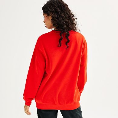 Juniors' Merry Grinchmas Graphic Sweatshirt