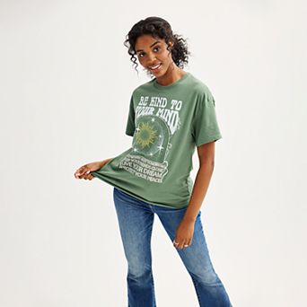 Juniors' Be Kind To Your Mind Graphic Tee